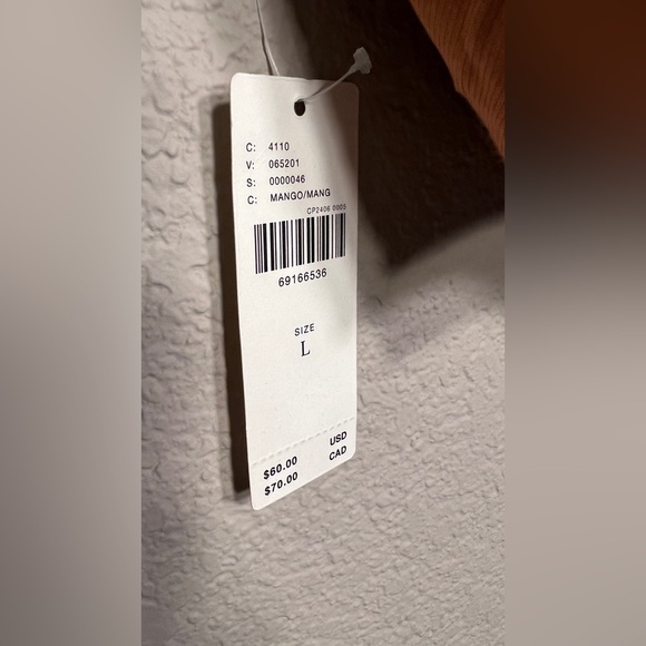 NWT ANTHROPOLOGIE | Seamed Corset Women’s Mango Red Orange - Picture 11 of 13